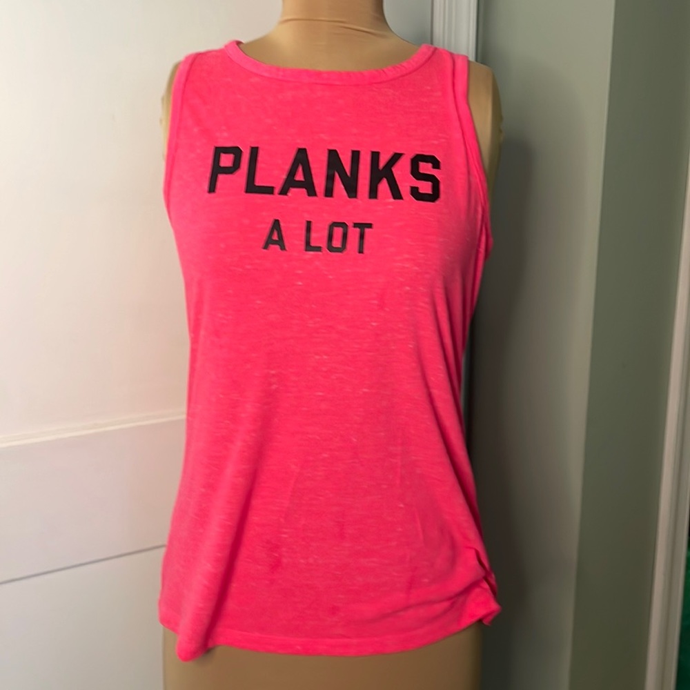 Victoria’s Secret Sport Tank Size M Planks a Lot